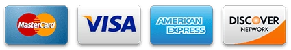 Secure payment methods accepted at checkout